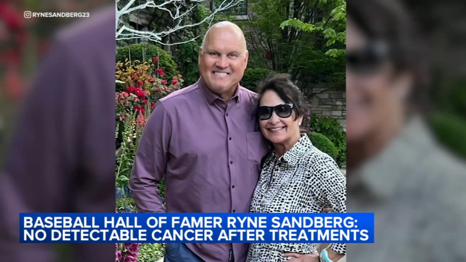 Chicago Cubs Hall of Famer Ryne Sandberg says he has 'no detection of cancer'