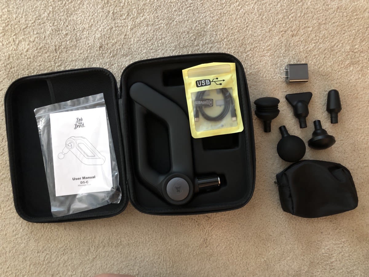 Bob and Brad D5 Pro Massage Gun review - The Gadgeteer