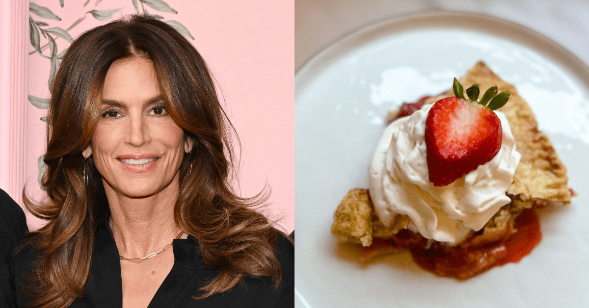 Cindy Crawford's Strawberry Pie Is the Simple Sweet I Want to Eat All Summer