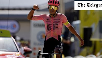 Richard Carapaz wins stage 17 of Tour de France as Tadej Pogacar extends his lead