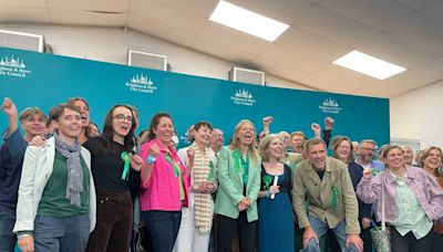 Green Party get best election results as four MPs (and both leaders) voted in