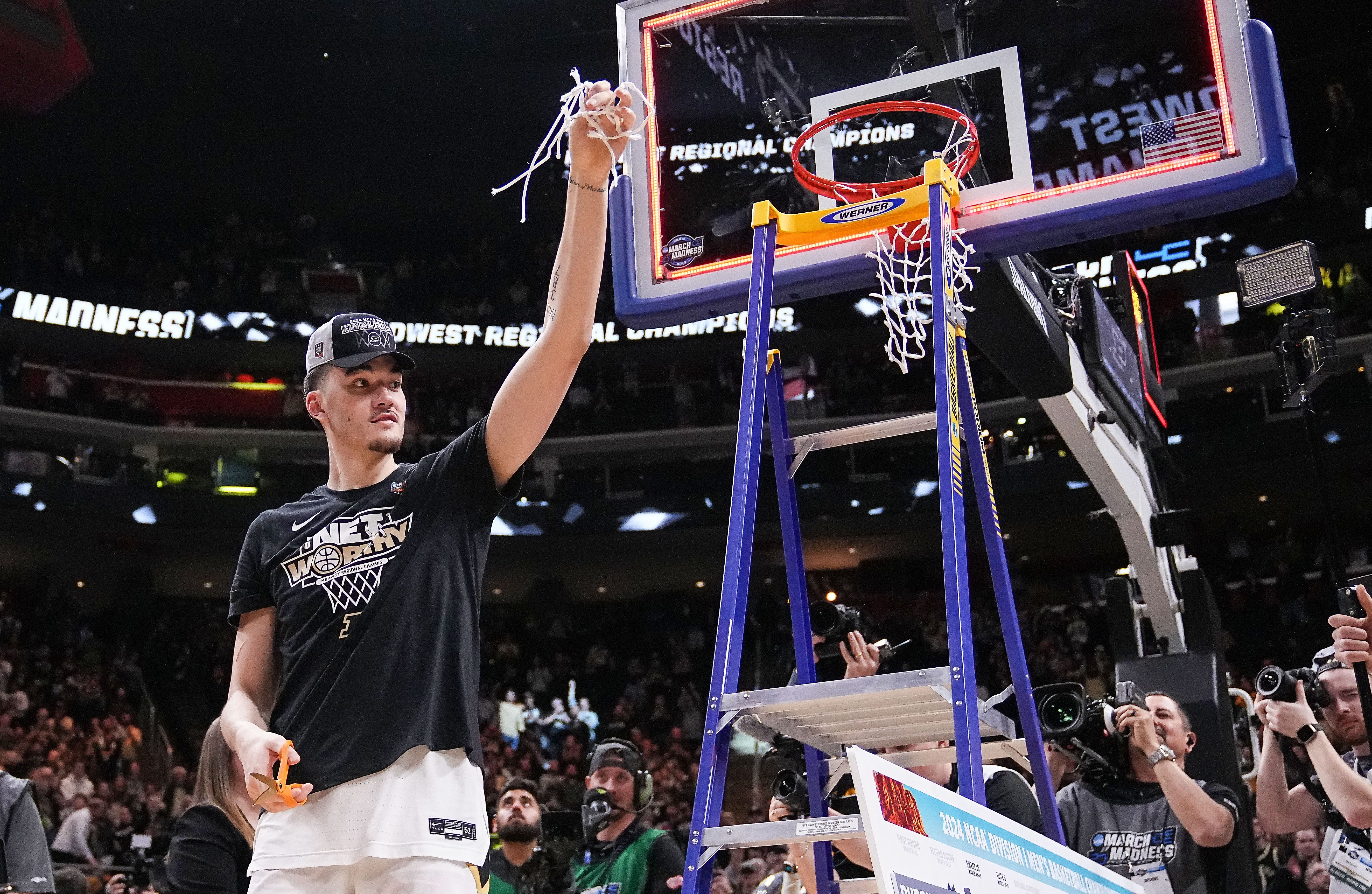 'Excited for his future.' How Purdue basketball's Zach Edey went from project to NBA Draft