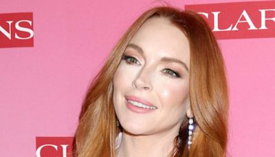 Lindsay Lohan Looks ‘Incredible’ in Groovy Swimsuit During Greece Vacation