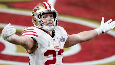 49ers RB Christian McCaffrey's Odds to Win Offensive Player of the Year