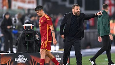 Dybala, Paredes y Soulé se quedaron sin DT: la Roma echó a Daniele De Rossi