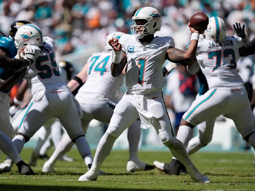 NFL Week 1 scores: Dolphins top Jaguars with field goal as time expires, Bears win in Caleb Williams' debut