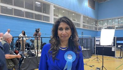 ‘I’m sorry my party didn’t listen’ says Suella Braverman after retaining her seat