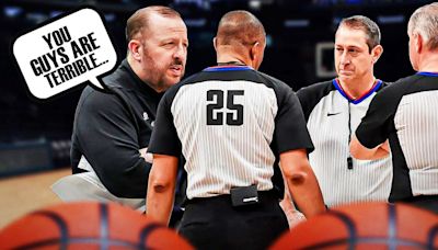 Knicks' Tom Thibodeau again calls out refs over Joel Embiid right before Game 4