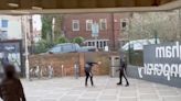 Watch: Machete-wielding youths clash in Nottingham city centre