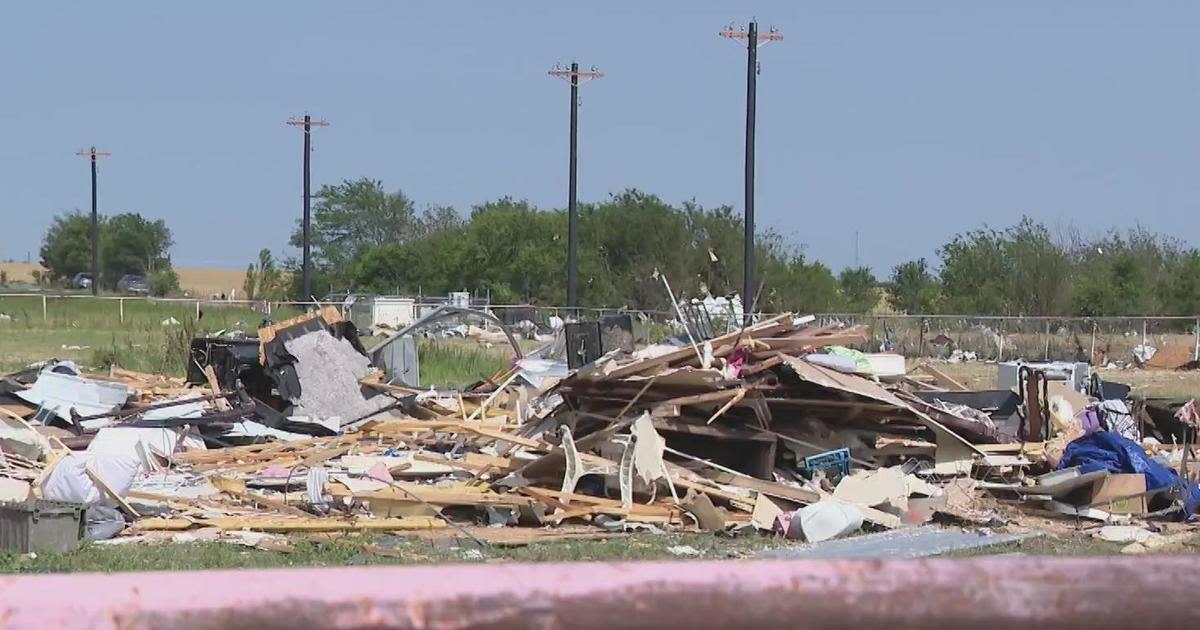 North Texas tornado survivors shed tears, call the experience "traumatic"