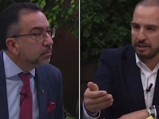 Marko Cortés y Javier Lozano sostienen fuerte pelea EN VIVO por no entregarle una plurinominal: “No mientas”