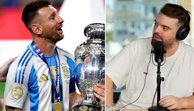 Ibai Llanos dio detalles de cómo es su relación con Messi: la única vez que se animó a escribirle