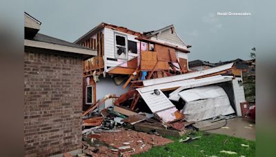 Tornado causes damage in Central Texas