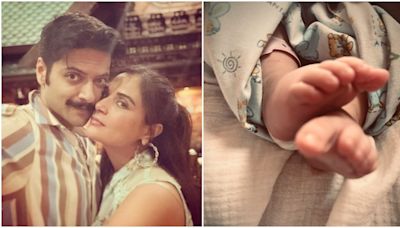 Ali Fazal, Richa Chadha share first pic of baby: Our girl keeps us busy