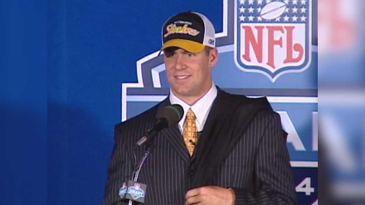 ARCHIVE: Steelers select Ben Roethlisberger in 2004 draft