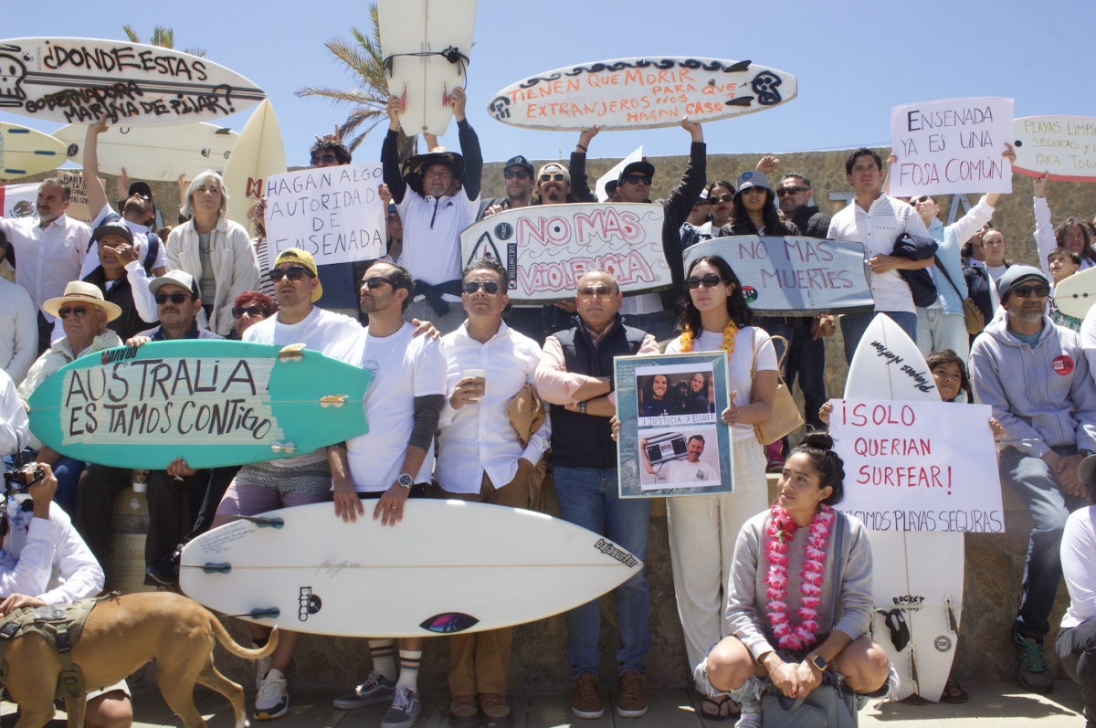 Slain Surfers Honored with Memorial Paddle-Out in Baja, Mexico, as Locals Call for Justice