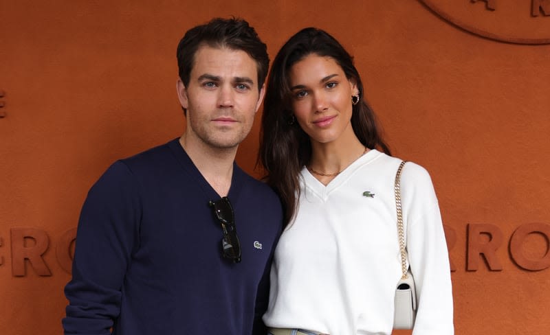Paul Wesley Spotted on French Open Tennis Dates with Girlfriend Natalie Kuckenburg