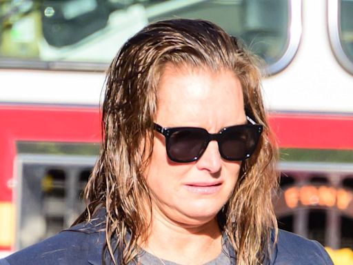 Brooke Shields goes make-up free as actress runs errands in new unedited photos