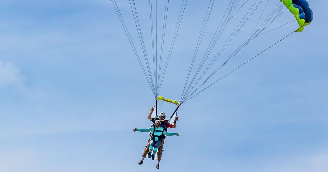 Jumping for Joe: 91-year-old Irmo woman skydives from plane for President Biden