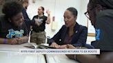 NYPD'S 1st deputy commissioner visits with students, staff at her former Bronx high school