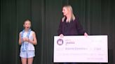 Students awarded checks for schools in coloring contest presented by 11 Cares partner