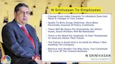 No need to feel threatened, insecure: N Srinivsasan reassures India Cements employees - CNBC TV18