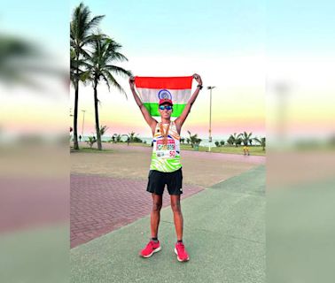 Central Railway Runner, 57, Achieves Rare Feat in South Africa | - Times of India