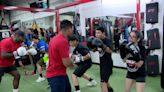 UFC fighters Burns, Roundtree Jr., & Dern hold free youth training at 'Fight Capital Gym'