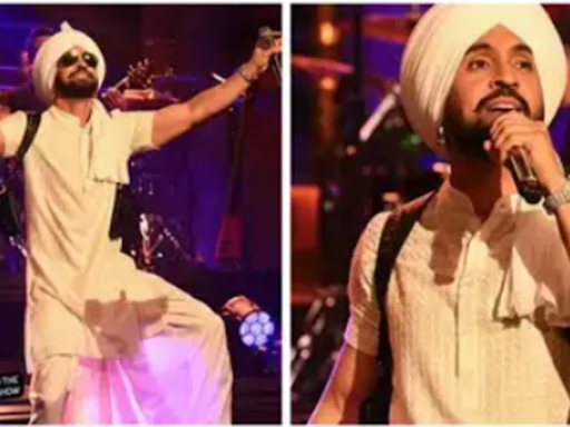 Diljit Dosanjh manifested appearing on the Jimmy Fallon show and he HAS proof! | Hindi Movie News - Times of India