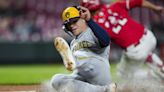 Yelich, Perkins homer, Miley returns strong from injured list as Brewers pound Reds 7-2