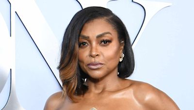 Taraji P Henson's Gem-Encrusted French Manicure Is Very Y2K