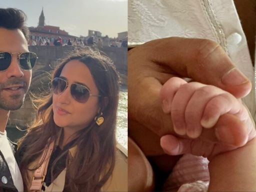 Varun Dhawan shares first pic of his daughter on Father’s Day; Janhvi Kapoor and Parineeti Chopra react to post