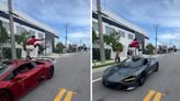 IShowSpeed jumps over 2 speeding luxury cars in viral video. But is it real?