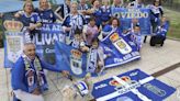 'El Eibar y la vida nos deben una', la afición azul optimista ante la final del domingo