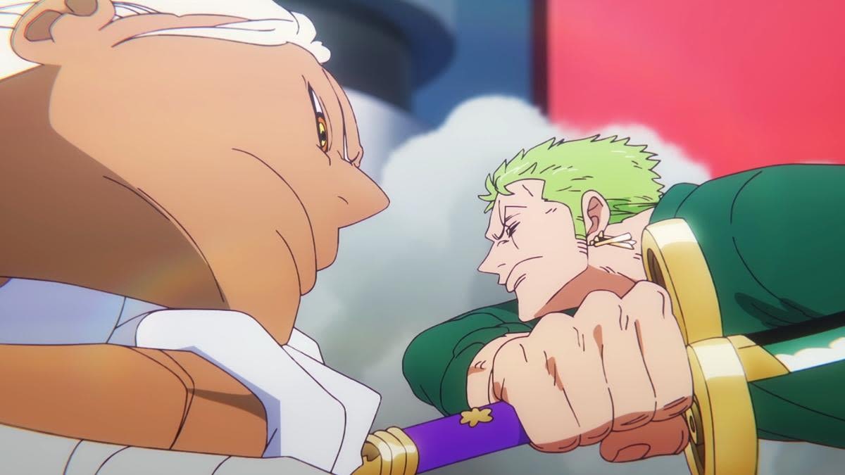 One Piece Tests Zoro With New Battle Against Seraphim Mihawk
