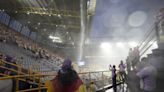 Thunderstorm and hail disrupt Germany-Denmark game at Euro 2024