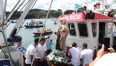 La devoción luanquina viaja en barco