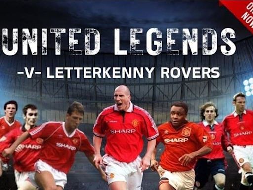 Huge interest as Letterkenny Rovers to host Man Utd Legends weekend! - Donegal Daily