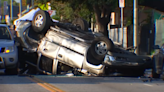 Innocent bystander killed in violent pursuit crash in South LA