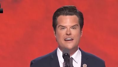 'Lay off the Botox': Matt Gaetz shocks RNC viewers with possible 'facelift'