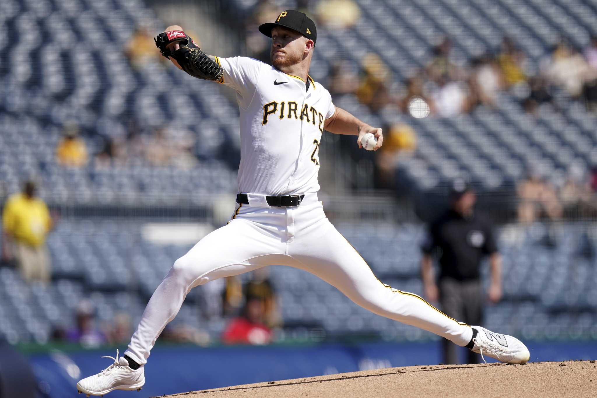 Bailey Falter carries no-hitter into 7th inning, Pirates beat Marlins 3-1 for sweep of season series