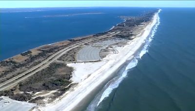 Fire Island receiving sand re-nourishment following years worth of damage from powerful storms