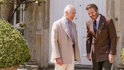 Harry's relationship with David Beckham 'in pieces' as he cosies up to Charles