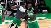 Jaylen Brown Reacts To Tacko Fall's Instagram Post