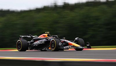 'Checo' Pérez fue décimo en práctica 3 interrumpida en el GP Bélgica
