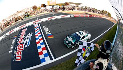 NASCAR playoff race at Watkins Glen: Chris Buescher wins in OT after last-lap pass