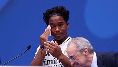 Endrick, The Popular, Young Brazilian Star Makes Tear-Filled And Emotional Debut For Real Madrid