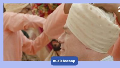 John Cena in sherwani wears Pagdi at Anant Ambani's wedding, Netizens say 'No one expected that'