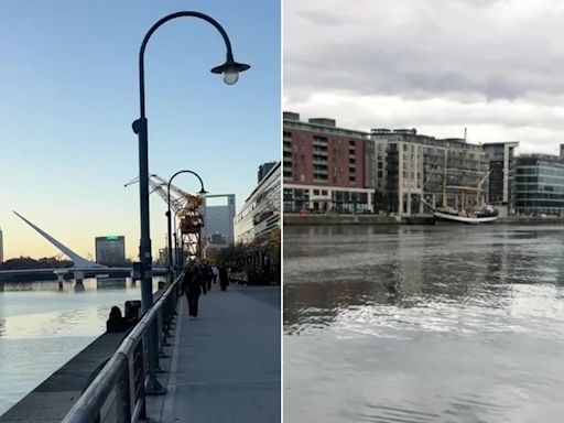 Mostró las similitudes entre Puerto Madero y Dublín y sorprendió a los usuarios de las redes sociales