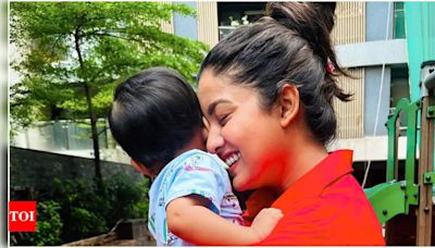 Ishita Dutta takes a social media break to enjoy first vacation with son Vaayu | Hindi Movie News - Times of India